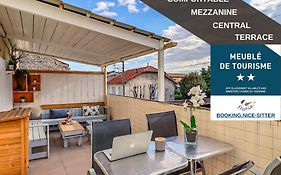Appart Cosy, Mezzanine Clim et Terrasse à 200m de la Gare